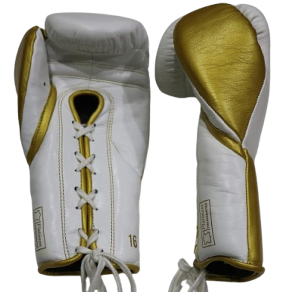 Platinum force Black & Golden Training Gloves 38